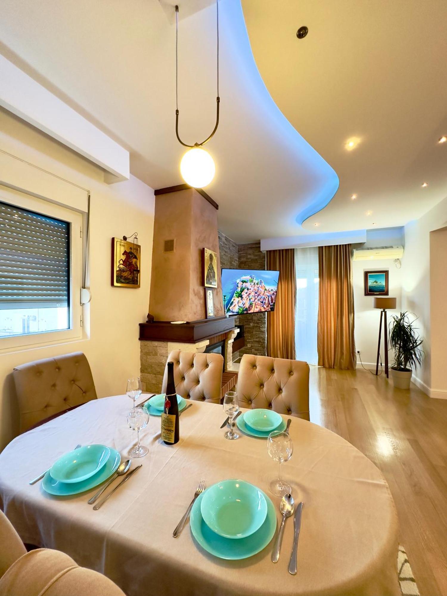 Lux Superior Apartment 120M2 In Heart Of Μπούντβα Εξωτερικό φωτογραφία