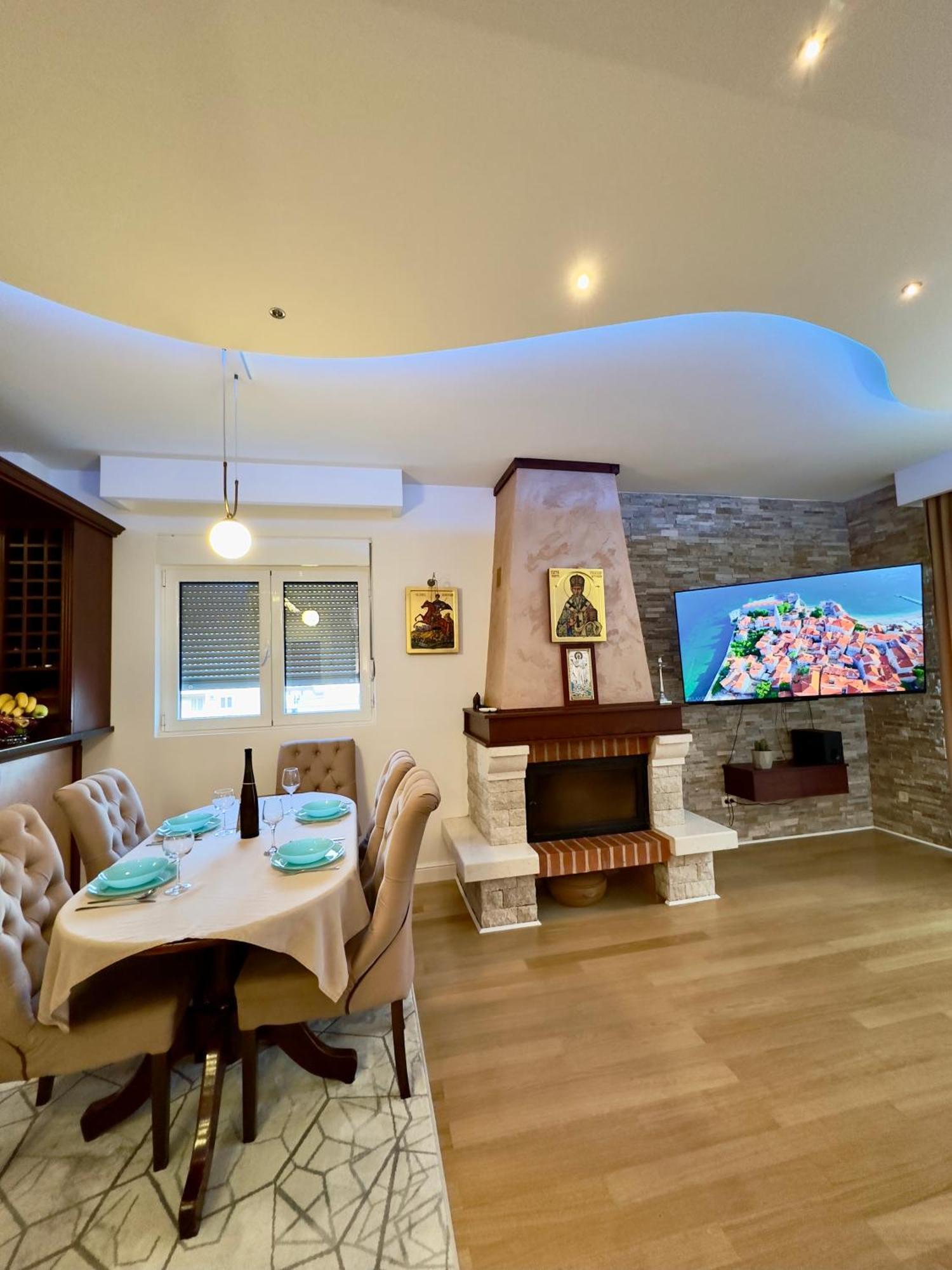 Lux Superior Apartment 120M2 In Heart Of Μπούντβα Εξωτερικό φωτογραφία