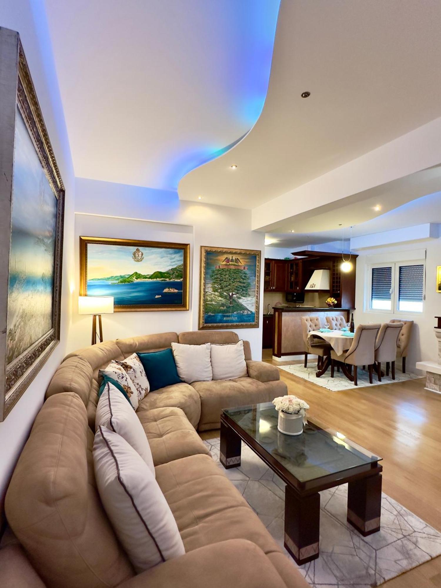 Lux Superior Apartment 120M2 In Heart Of Μπούντβα Εξωτερικό φωτογραφία