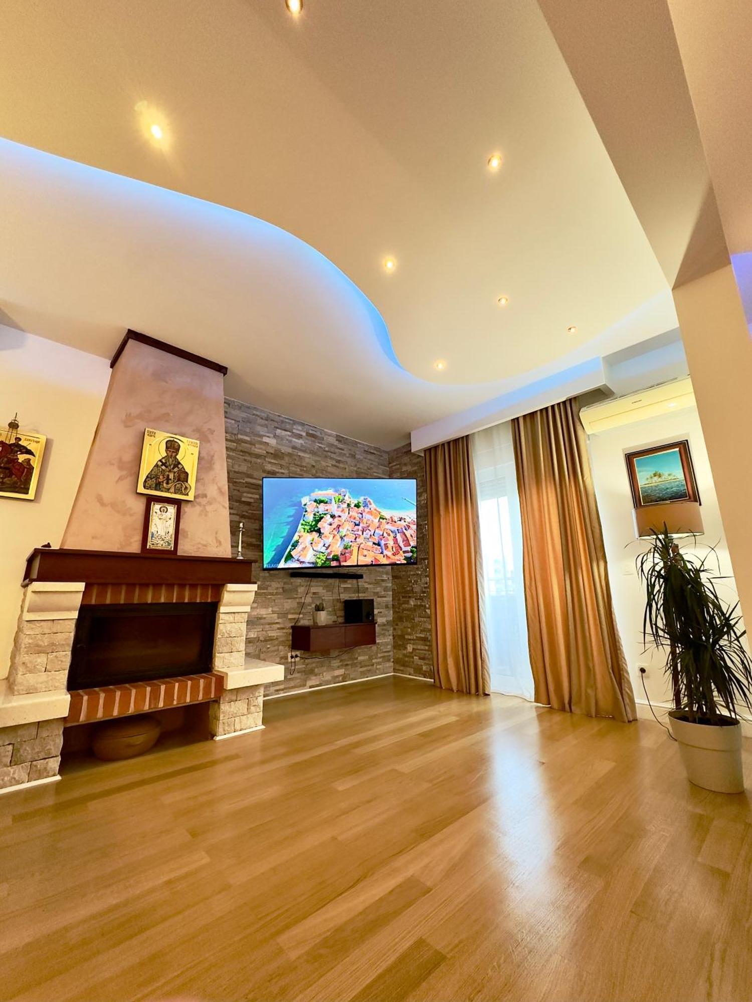 Lux Superior Apartment 120M2 In Heart Of Μπούντβα Εξωτερικό φωτογραφία