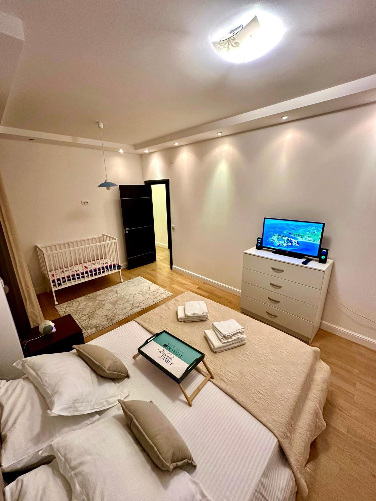 Lux Superior Apartment 120M2 In Heart Of Μπούντβα Εξωτερικό φωτογραφία