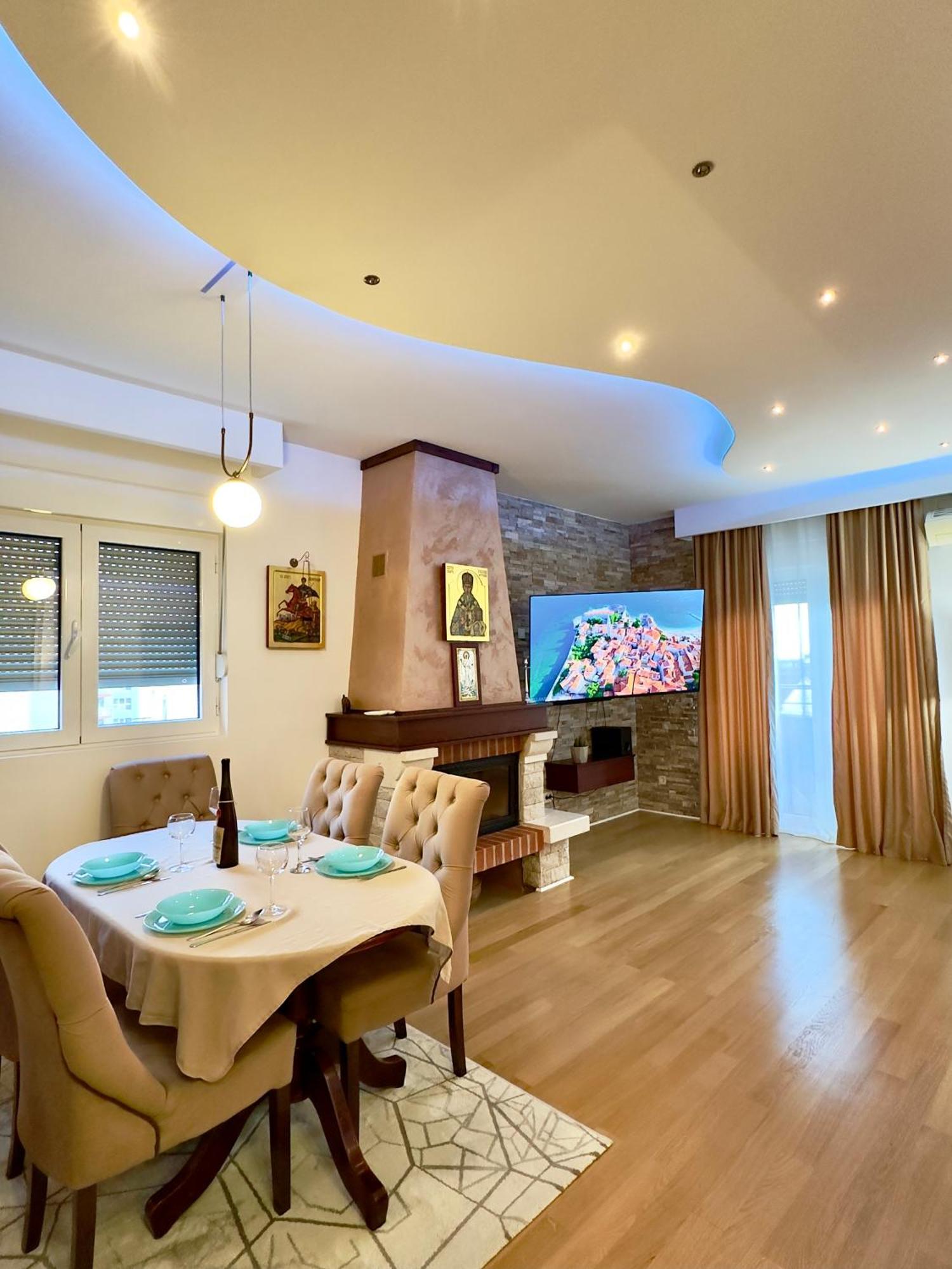 Lux Superior Apartment 120M2 In Heart Of Μπούντβα Εξωτερικό φωτογραφία